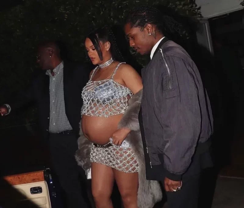 Rihanna and A$AP Rocky Spotted at Dinner on Mother's Day