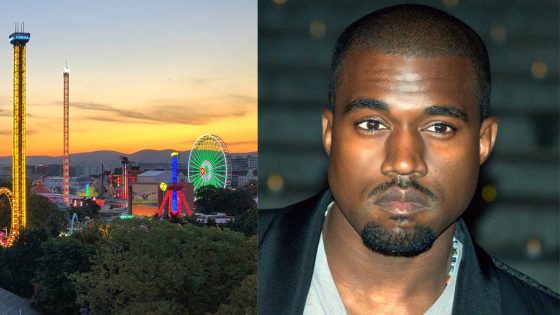 Kanye West amusement park